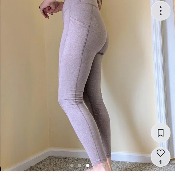 Pact Women's Tan Leggings - Picture 3 of 5